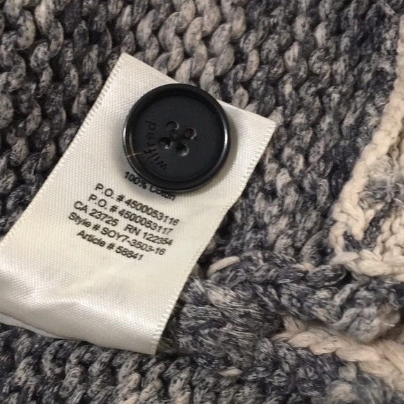 WILFRED Free Cotton Bottom Up Chunky knitted Cardigan Size XS - Picture 7 of 11